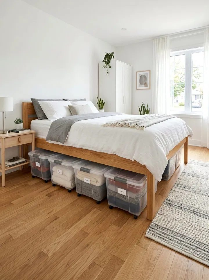10 Under-Bed Storage Solutions That Glide Smoothly